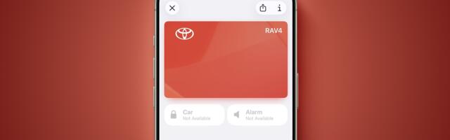 Toyota Rolling Out Apple Wallet Car Keys on iPhone