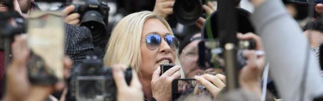 Marjorie Taylor Greene’s lonely protest for Trump