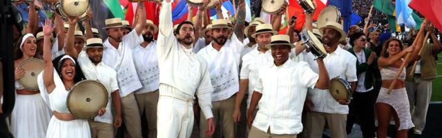 Bad Bunnys halftime show sparked emotional reactions across the Americas. See the heartwarming videos now.