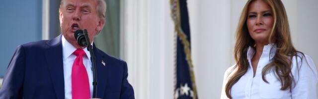 Photos show every time Melania Trump has appeared at a public White House event this year
