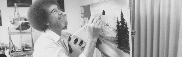 As Trump Bleeds Public TV Dry, Bob Ross Paintings Go Up for Auction to Support Local Stations