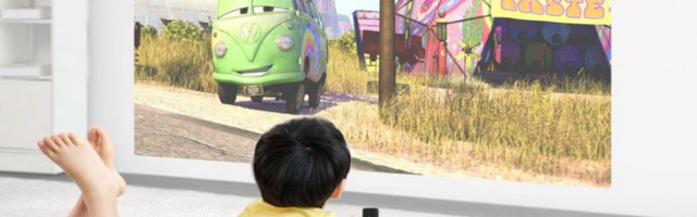 Enjoy Netflix, YouTube, and more with this portable 1080p smart projector
