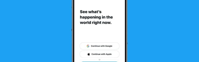 Twitter enables one-step sign-ins with Google and Apple IDs
