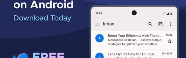 Mozilla’s long-awaited Thunderbird for Android app is now live