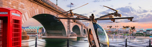 Have $250k To Spend? Fly Around Las Vegas In A Sci-Fi Airscooter