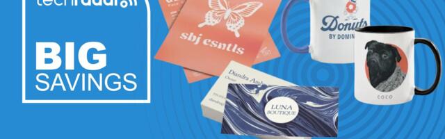 Are you tradeshow-ready? Because VistaPrint just cut up to 25% off premium business cards, custom mugs, and promo gear