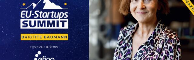 Angel investor and efino founder Brigitte Baumann will join us as speaker at this year’s EU-Startups Summit