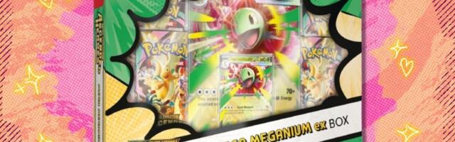 The Pokémon TCG Ascended Heroes Mega Meganium ex Box is on sale at Amazon — save nearly $10