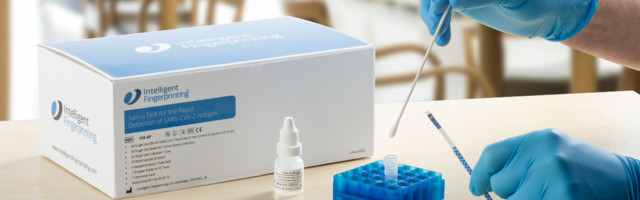Cambridge-based Intelligent Fingerprinting unveils new COVID-19 saliva test for children and old-age adults