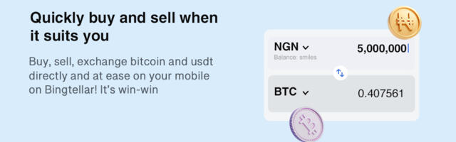 Nigeria’s Bingtellar launches crypto-to-fiat conversion service