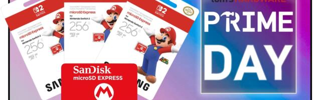 Before it sells out, pick up the best value 256GB microSD Express card for the Nintendo Switch 2 at Prime Day sale