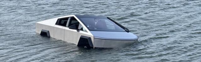 Someone drove a Tesla Cybertruck into a lake to test Wade Mode. It didnt end well.