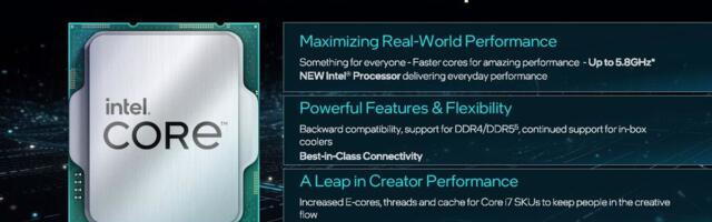 Intel launches 18 new 14th-Gen Raptor Lake Refresh processors – new locked 65W and T-Series 35W chips are available now