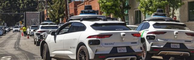 Los Angeles woman discovers man hiding in Waymo trunk