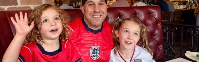 I took my kids to a family-friendly pub to watch the World Cup. It's more socially acceptable now.