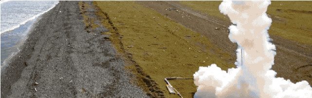 Skyrora launches its small demonstration rocket from mobile launch site in Iceland
