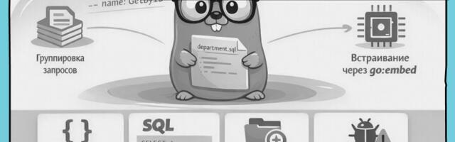 Embedded SQL с группировкой запросов: элегантный подход к управлению SQL в Go