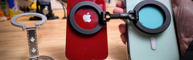 Double magnetic rings are here to stick your phone to anything