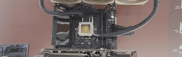 Noctua's futuristic thermosiphon cooler is back and bigger than ever at Computex 2025, but still no closer to release