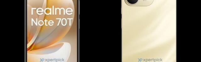 Realme Note 70T retailer listing reveals official images and full specs ahead of launch
