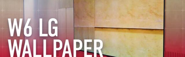 First Look at the LG W6 OLED TV: The W Stands for 'Wallpaper' video