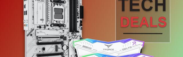 Newegg bundles 16GB of DDR5-6000 RAM with Asus AM5 B850 mobo for under $240 — get 41% off and save $169.99 with this all-white combo