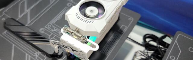 Teamgroup's T-Force Dark AirFlow D5 memory cooler looks like a GPU cooler