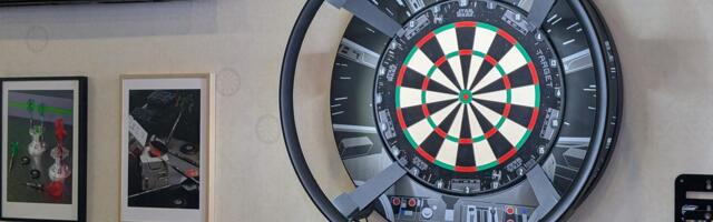 This Star Wars Dartboard Has a Secret That Will Stop You From Using the Force to Win