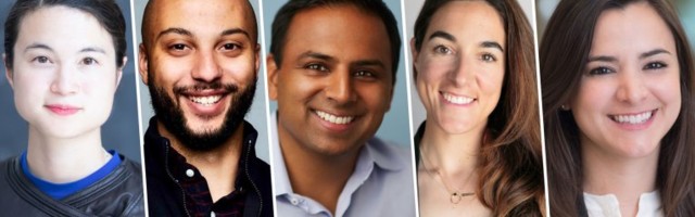 Laura Deming, Frederik Groce, Amish Jani, Jessica Verilli, and Vanessa Larco are coming to Disrupt