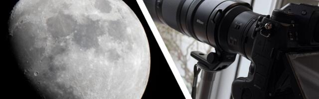 I used the same camera to photograph the moon as the Artemis II astronauts, and it's probably the closest I'll ever get to going into space — but it also showed me I've got a lot to learn about astrophotography