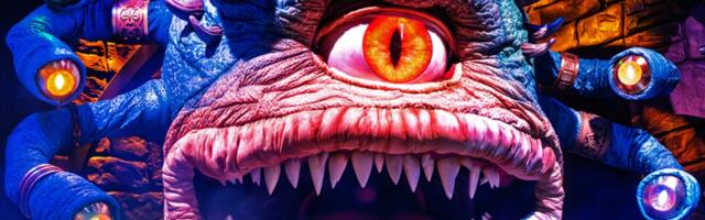 Universal Studios Fan Fest Nights Unleashes an Incredible, Massive Dungeons & Dragons Puppet