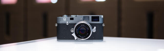 Leica Announces M-A Hammertone Limited Edition For 20th Anniversary