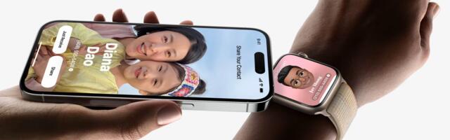 NameDrop Support for Apple Watch Found in watchOS 10 Beta 5