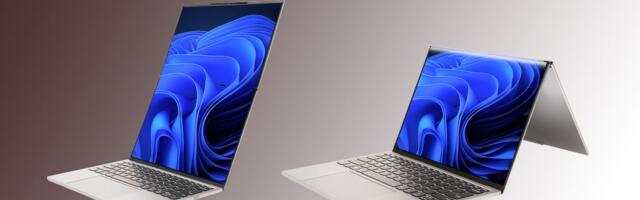 Lenovo ThinkBook Flip AI PC with foldable rollable OLED display leaks ahead of MWC 2025