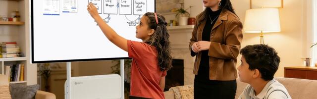 Cozyla’s TV-sized smart calendar makes your home look like a classroom