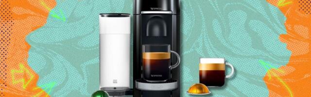 The $139 Nespresso VertuoPlus Deluxe coffee and espresso machine is the upgrade your kitchen needs