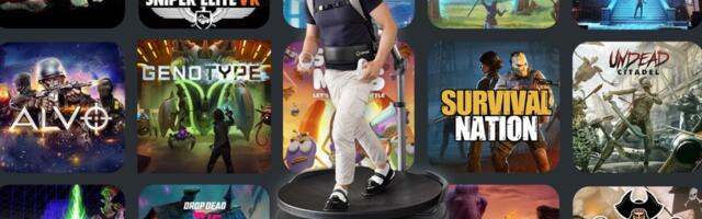 Virtuix grows Omni One VR treadmill to over 50 supported titles