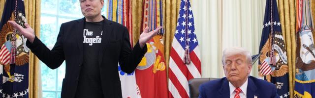 Trump says he expects Musk to donate SpaceX stock to Trump Accounts, despite their 'little dispute'