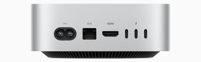 Mac Mini With M4 Pro Features Three Thunderbolt 5 Ports