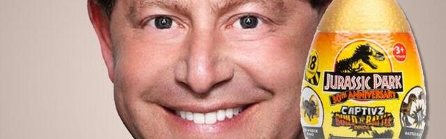 Ex-Activision boss Bobby Kotick wanted a Jurassic Park game so badly, he sent Steven Spielberg a proposal inside a large dinosaur egg