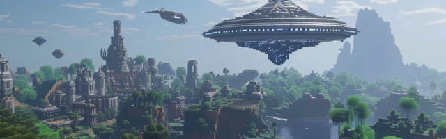 Minecraft player has X-Files moment as they report an in-game UFO sighting