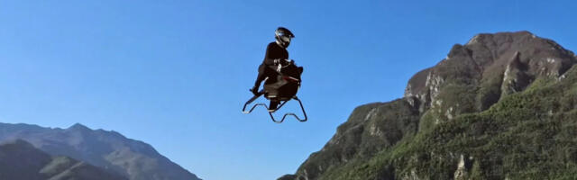 The Real-Life Flying Motorcycle That You Can Actually Own Yourself