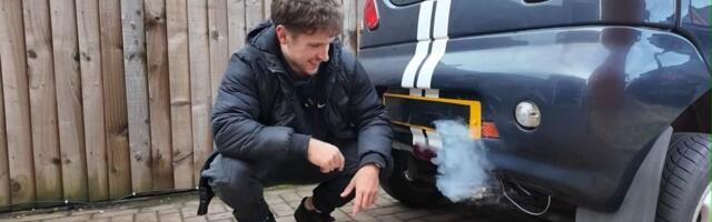 Vape battery-powered car boasts 18-mile range, 35mph top speed, USB-C charging port — 500 vape batteries power early 2000s Reva G.Wiz