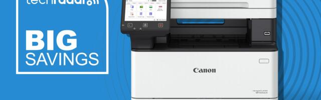 This Canon laser printer offers super-fast printing, scanning, and copying - ideal for small businesses, it’s now under $330