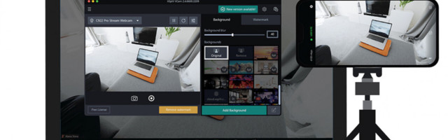 With XSplit VCam Premium, instantly improve the background in any videos and make it look seamless