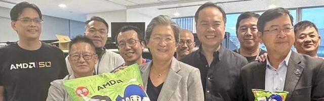 AMD creates its own edible chips, embraces Guai Guai culture to ensure smooth running Ryzens