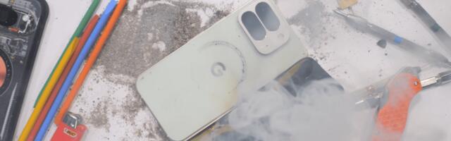 Google’s Pixel 10 Pro Fold is the first to ‘go up in smoke during a bend test,’ JerryRigEverything says