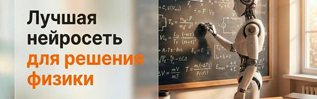 Как решать задачи по физике с помощью нейросети: ТОП-9 ИИ для решения задач по фото и написания проектов