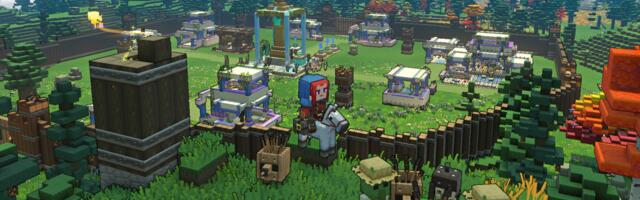 Minecraft Legends development officially ends today with one final content update