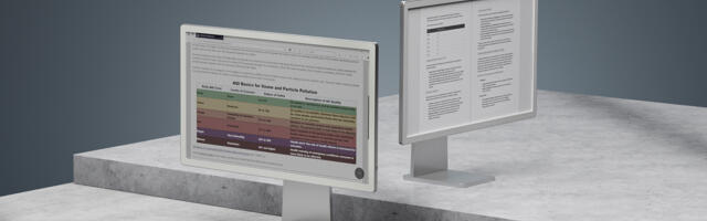 Boox debuts 23.5-inch color E ink monitor with 1800p resolution and $1,900 price tag